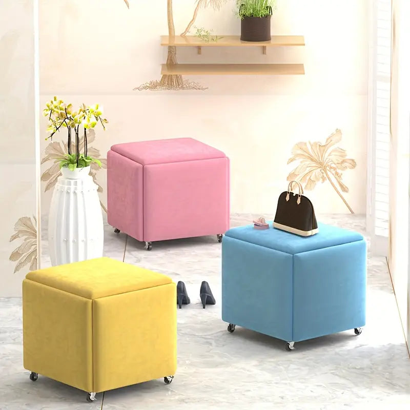 5-in-1 modular cube chair