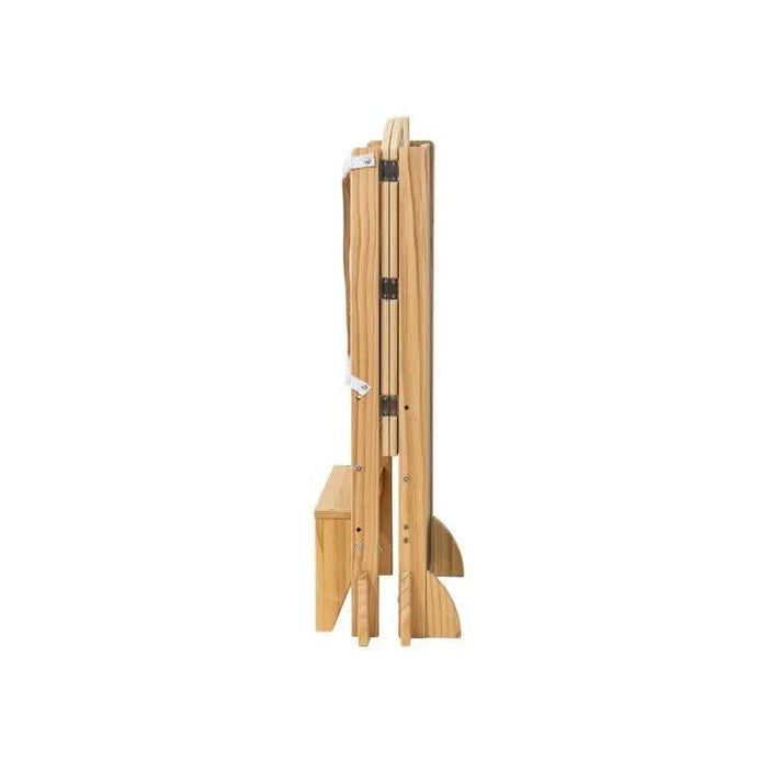 3-in-1 Foldable Kitchen Tower, Step Stool & Chalkboard for Toddlers