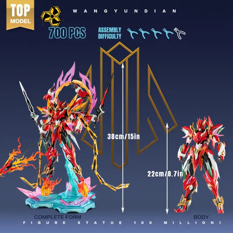 DIY Assembly Mecha Model Legendary Mecha