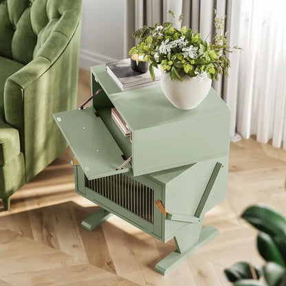 Robotic bedside table
