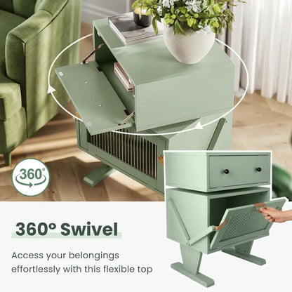 Robotic bedside table