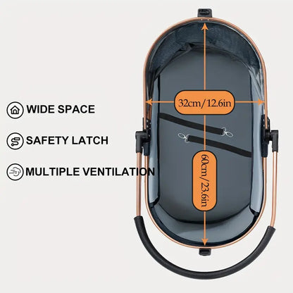 Multifunctional pet stroller
